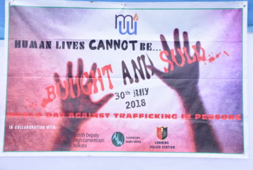 Rally on worlds Day against Human trafficking in persons